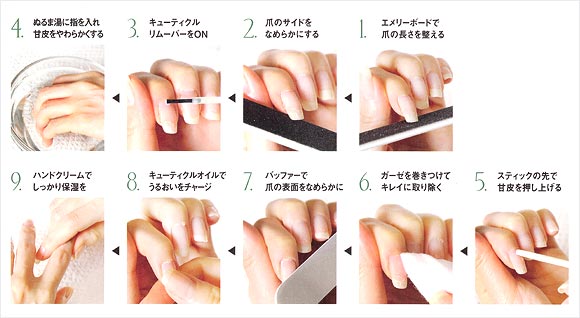 爪のケア方法