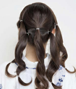 ゆかたヘアスタイル ロング セット