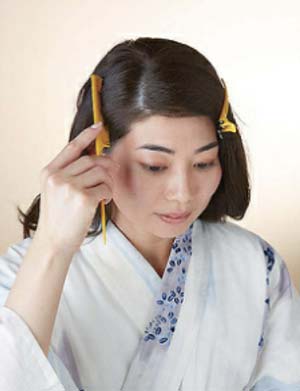 大人 ゆかた髪型 セット