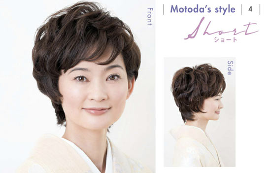 大人ゆかたヘアスタイル ショート