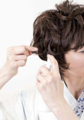 大人ゆかたヘアスタイル ショート セット3