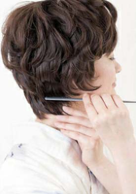 大人ゆかたヘアスタイル ショート セット4