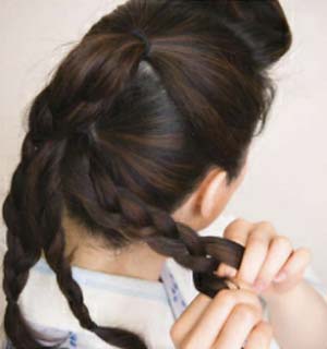 ゆかたヘアスタイル ロング セット2