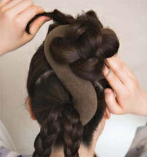 ゆかたヘアスタイル ロング セット5