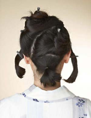 大人ゆかたヘアスタイル ボブ セット