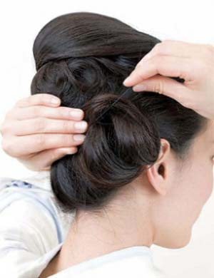 ゆかたヘアスタイル ロング セット5