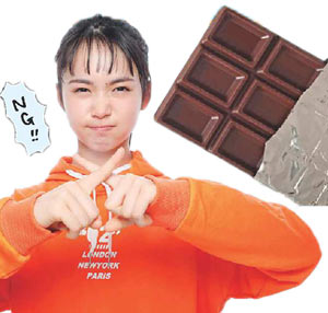チョコレート ニキビ